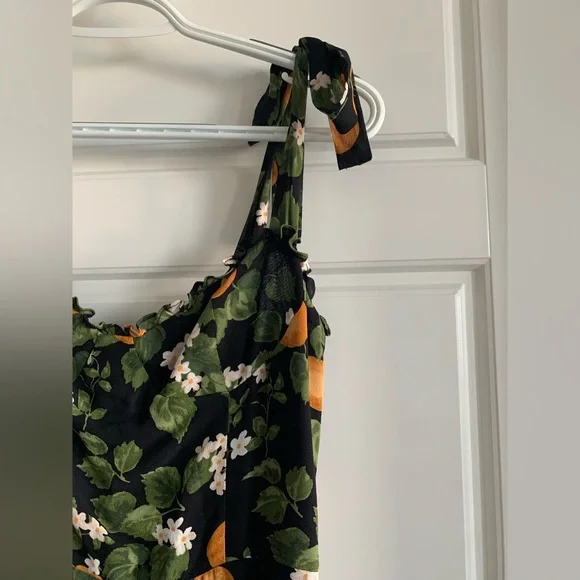 Reformation Christine Dress Clementine 4 - Picture 9 of 14